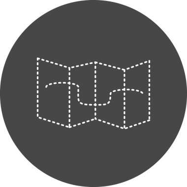 location pin map icon vector isolated illustration