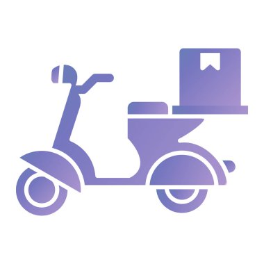 scooter icon. cartoon of bicycle vector icons for web isolated on white background