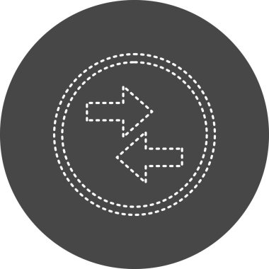 ok simgesinin vektör illüstrasyonu