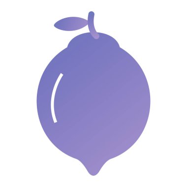 taze meyve ikonu vektör çizimi tasarımı