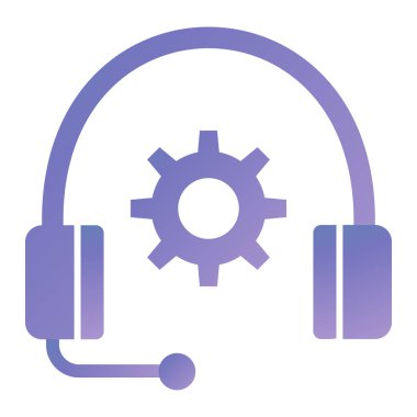 Destek. Web simgesi basit tasarım