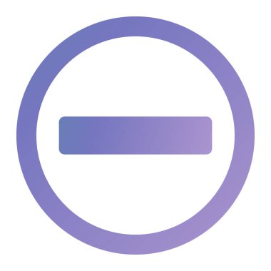 remove minus vector icon. style is bicolor flat symbol, pink and white colors, rounded angles, gray