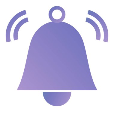 Çan simgesi vektör illüstrasyonu