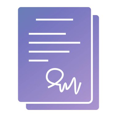 dosya biçimi simgesi, vektör illüstrasyonu