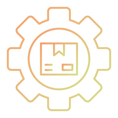 Abstract setting. web icon simple illustration