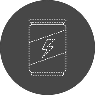 energy drink bottle icon for web