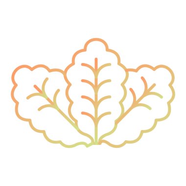 cabbage leaf icon vector illustration