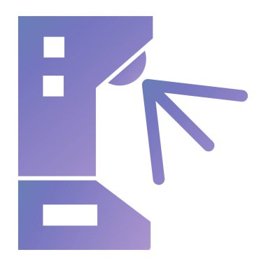 Dosya. Web simgesi basit illüstrasyon