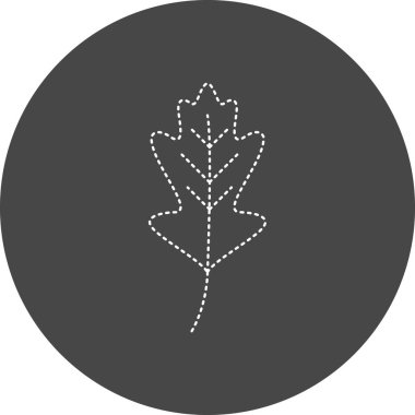 vector illustration of Oak Leaf icon