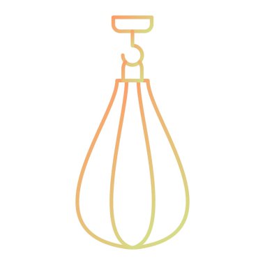 vector illustration of cartoon modern kitchen utensils