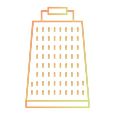 Mutfak. Web simgesi basit illüstrasyon