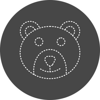 Teddy Bear. web icon simple design