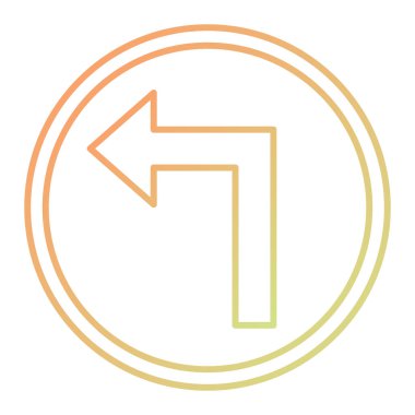 arrow sign vector icon. thin line illustration. isolated contour symbol black and white background.