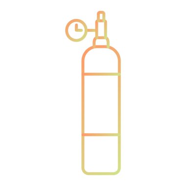 Şişe simgesi. Web için bira vektör simgelerinin özet çizimi