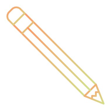 kalem simgesi vektör illüstrasyonu