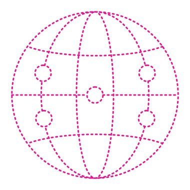 sphere vector illustration design