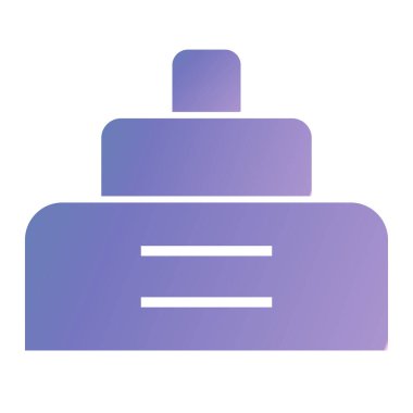 Otelde. Web simgesi basit illüstrasyon