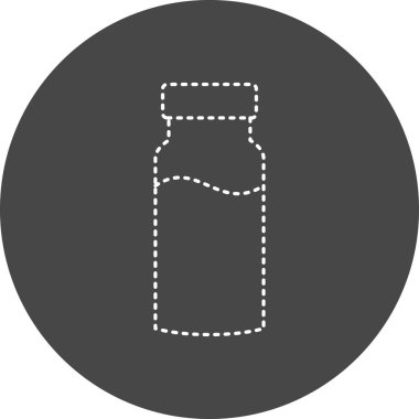  Şişeler Vektör Kabartma Simgesi Tasarımı 