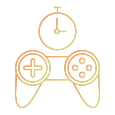 Joystick vektör simgesi modern illüstrasyon