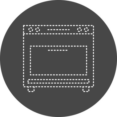 fırının vektör illüstrasyonu