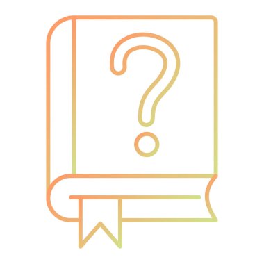 kitap simgesi vektör illüstrasyonu