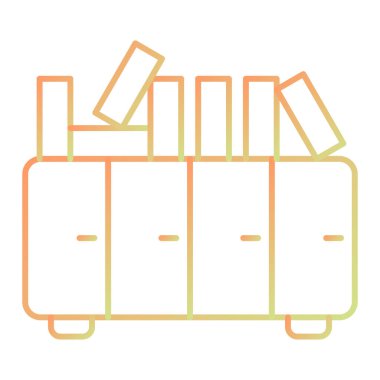 arşiv vektör illüstrasyonu