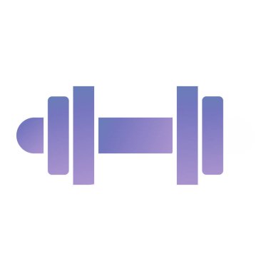 Fitness ve spor malzemeleri ikonu vektör illüstrasyon grafik tasarımı