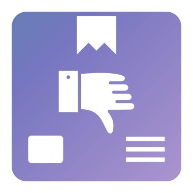 hand with a button of a person