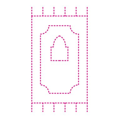 Modern b 'nin vektör illüstrasyonu kalp ikonundan yoksun