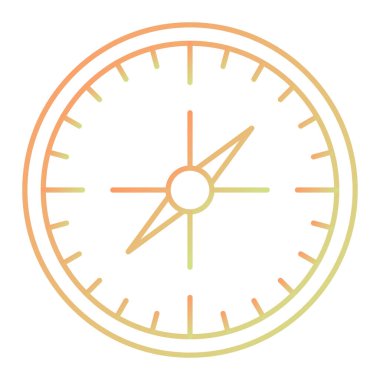 Abstract compass icon vector illustration