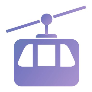 tren simgesi vektör illüstrasyonu