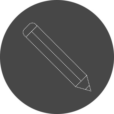 Kalem. Web simgesi basit tasarım 