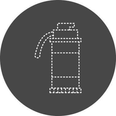 Smoke Grenade illustration icon for personal and commercial use.