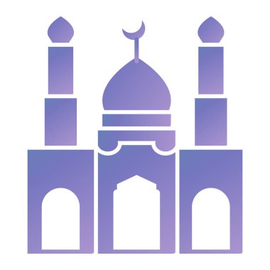 Cami. Web simgesi basit tasarım