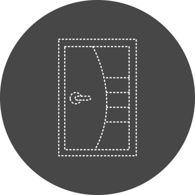 Modern b 'nin vektör illüstrasyonu eksik simgesi