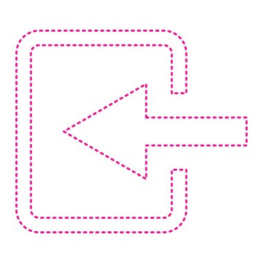 ok simgesi vektör illüstrasyonu