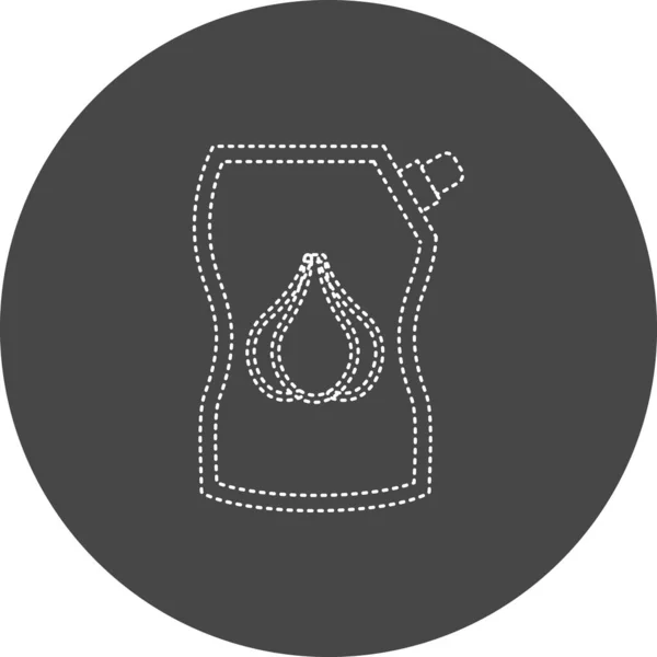 Vector Illustration Mayonnaise Icon — Image vectorielle