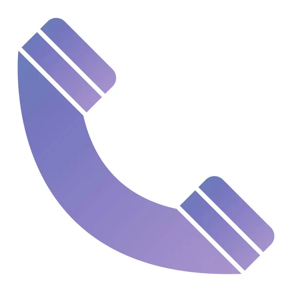 Ilustrație Vectorială Icon Telefon — Vector de stoc