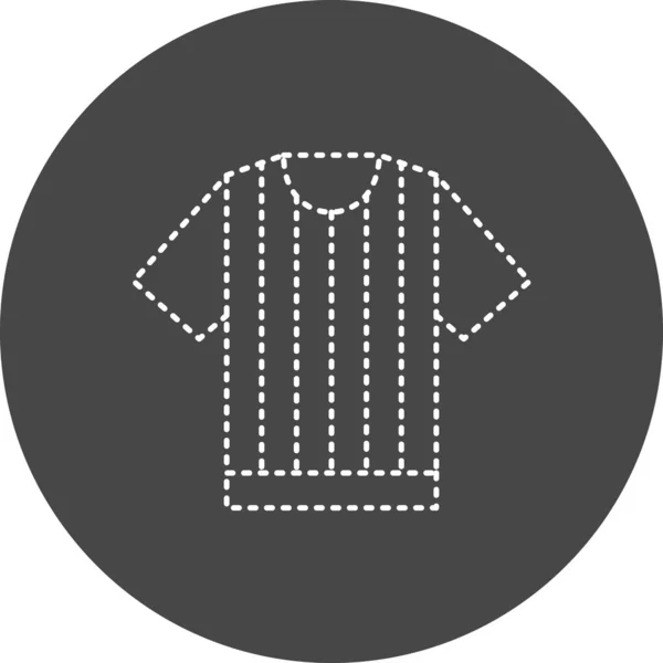 Camisa Ícone Web Ilustração Simples —  Vetores de Stock