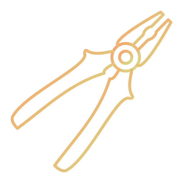 векторная иллюстрация плоскогубцев