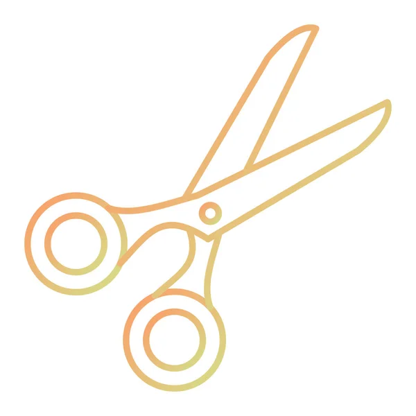 Scissors Icon Vector Illustration — Stock Vector