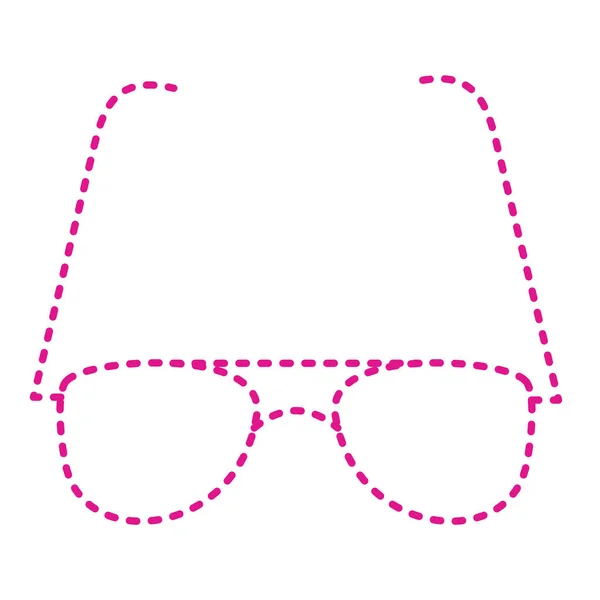 Sunglasses Icon Flat Illustration Glasses Vector Icons Web — Stock Vector