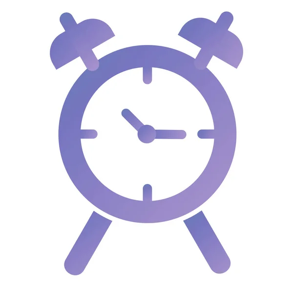 Reloj Despertador Vector Icono — Archivo Imágenes Vectoriales