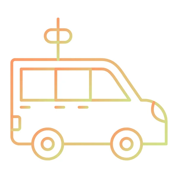 Vektorová Ilustrace Ikony Přepravy Automobilů — Stockový vektor