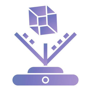 Kutu. Web simgesi basit illüstrasyon