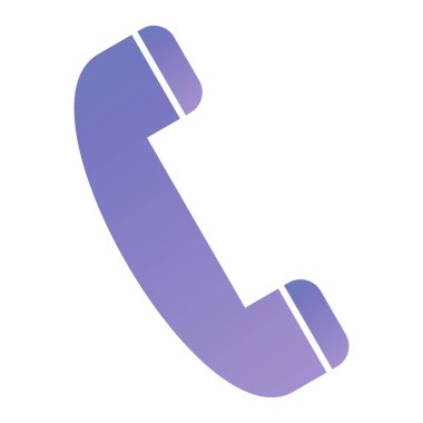 Telefon ikonu. vektör illüstrasyonu