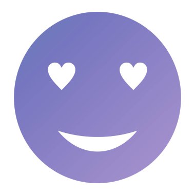 gülen yüz simgesi ikon vektör illüstrasyon tasarımı