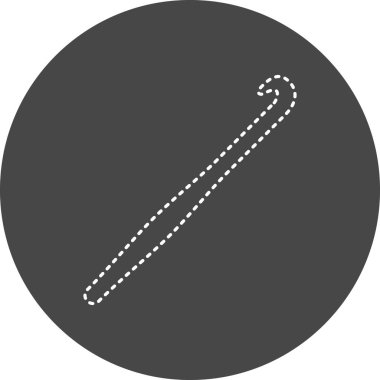 Tığ işi. Web simgesi basit tasarım