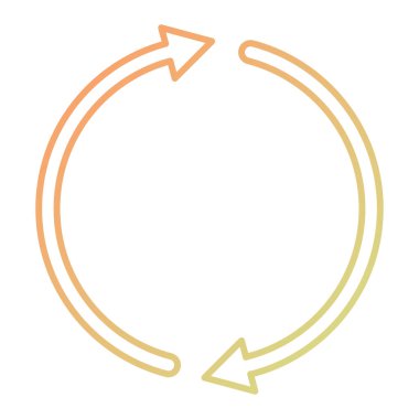 Simge vektör illüstrasyonunu tazele