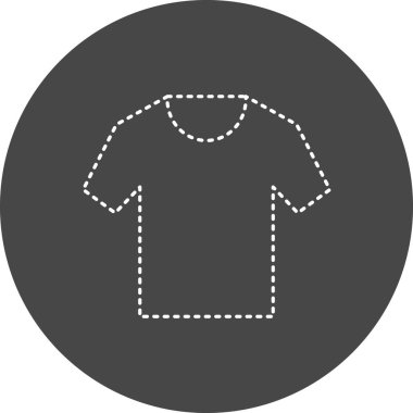 Gömlek. Web simgesi basit illüstrasyon